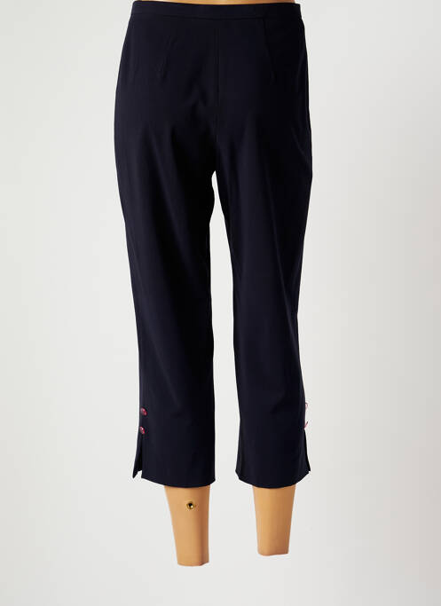 Pantacourt bleu JEAN DELFIN pour femme