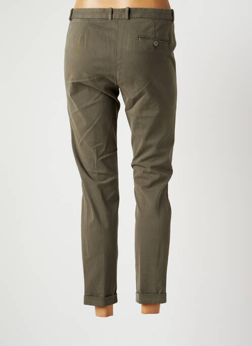 Pantalon chino vert FABIANA FILIPPI pour femme