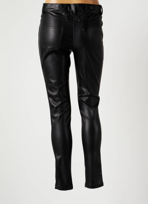 Pantalon slim noir MENSI COLLEZIONE pour femme