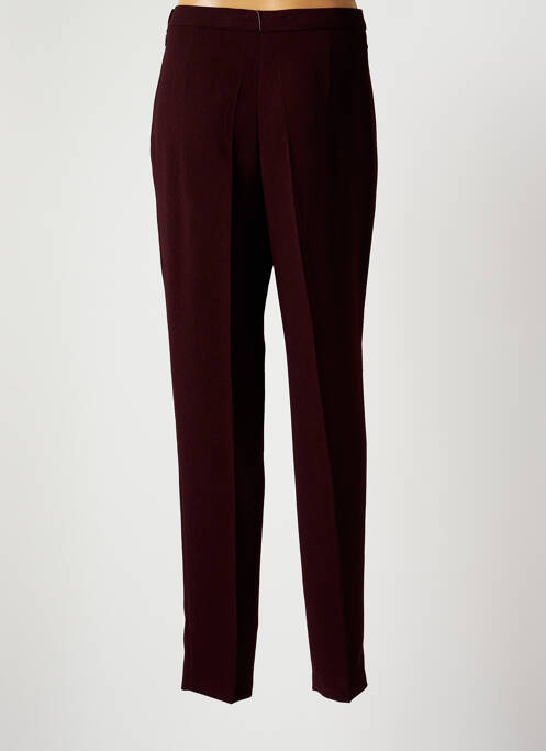 Pantalon slim rouge CHRISTINE LAURE pour femme