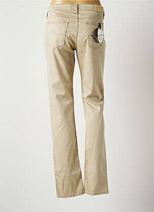 Pantalon slim stretch taille normale beige JACOB COHEN femme