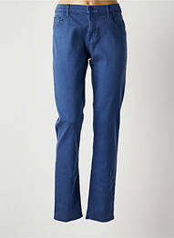 Pantalon slim stretch taille normale bleu JACOB COHEN femme