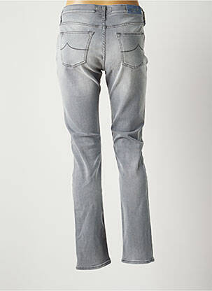 Jeans coupe slim slim taille normale gris JACOB COHEN femme