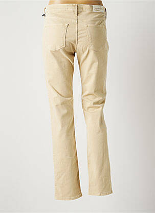Pantalon slim stretch taille normale beige JACOB COHEN femme