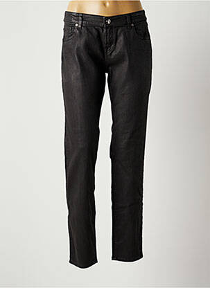 Pantalon droit stretch taille normale gris JACOB COHEN femme