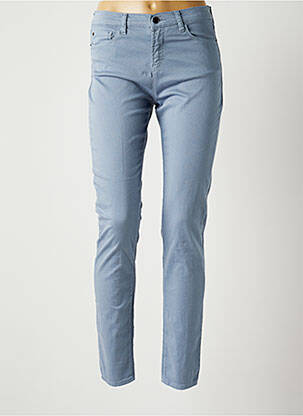 Pantalon slim stretch taille normale bleu EMPORIO ARMANI femme