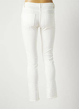 Pantalon slim tissage popeline taille normale beige COP COPINE femme