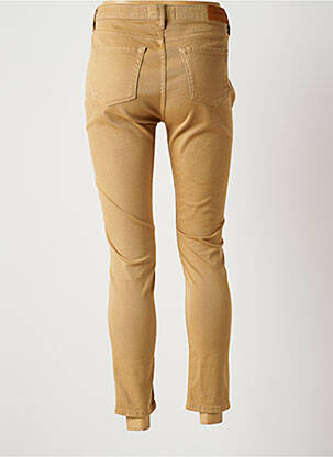 Pantalon 7/8 stretch taille normale marron LA PETITE FRANCAISE femme