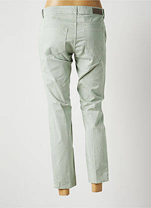 Pantalon 7/8 stretch taille normale vert FABIANA FILIPPI femme