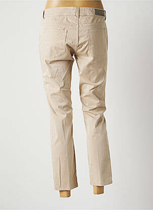 Pantalon 7/8 stretch taille basse beige FABIANA FILIPPI femme