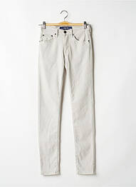 Pantalon slim stretch taille normale gris JACOB COHEN femme