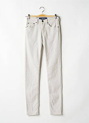 Pantalon slim stretch taille normale gris JACOB COHEN femme