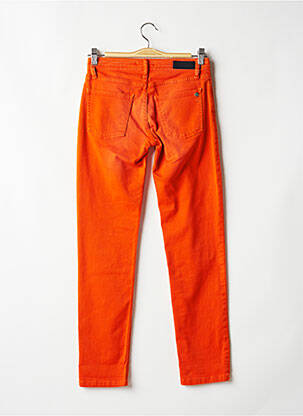 Pantalon 7/8 stretch taille normale orange COP COPINE femme