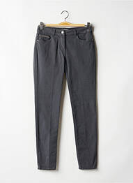 Pantalon 7/8 stretch taille normale gris FABIANA FILIPPI femme
