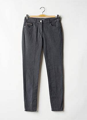 Pantalon 7/8 stretch taille normale gris FABIANA FILIPPI femme