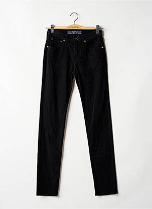 Pantalon slim stretch taille normale noir JACOB COHEN femme