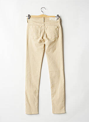 Pantalon slim stretch taille normale beige JACOB COHEN femme