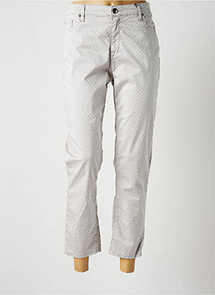 Pantalon 7/8 gris EMMA & CARO pour femme