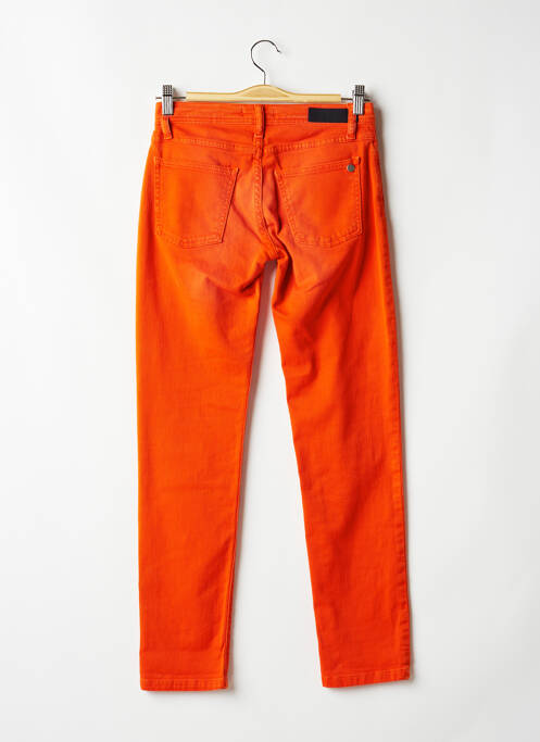 Pantalon 7/8 stretch taille normale orange COP COPINE femme