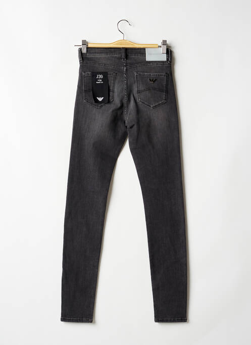 Jeans coupe slim gris EMPORIO ARMANI pour femme