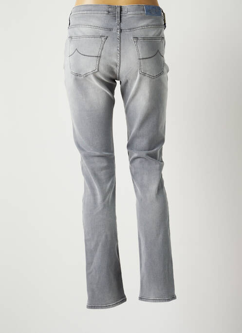 Jeans coupe slim gris JACOB COHEN pour femme
