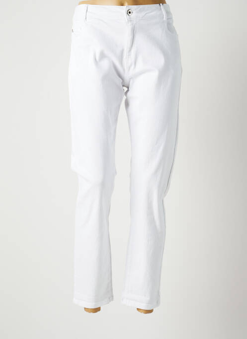 Pantalon 7/8 blanc COP COPINE pour femme