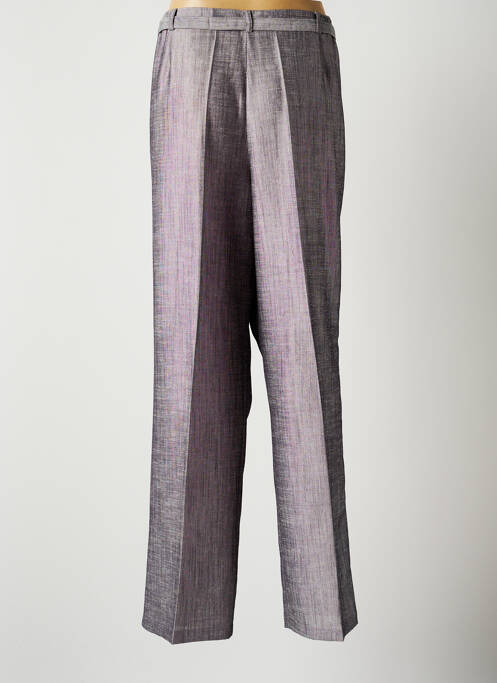 Pantalon droit gris CHRISTINE LAURE femme