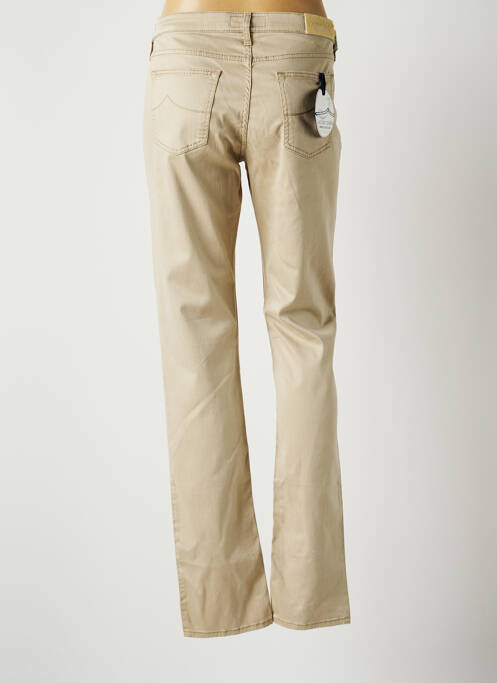 Pantalon slim beige JACOB COHEN pour femme