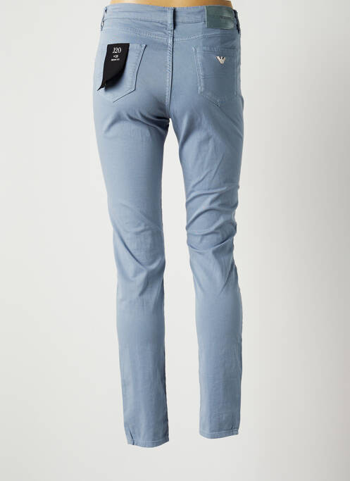 Pantalon slim bleu EMPORIO ARMANI pour femme