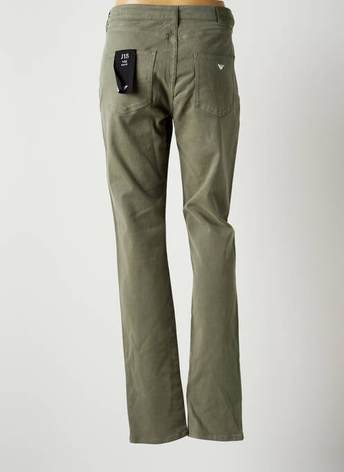 Pantalon slim vert EMPORIO ARMANI pour femme