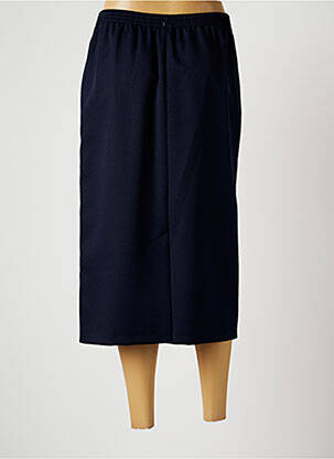 Jupe mi-longue taille normale bleu BRIGITTE SAGET femme