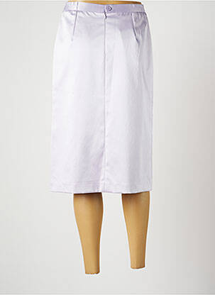 Jupe mi-longue taille normale violet ALTINA femme