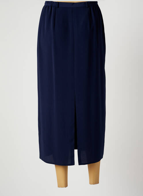 Jupe longue bleu CLAUDE BAUER pour femme