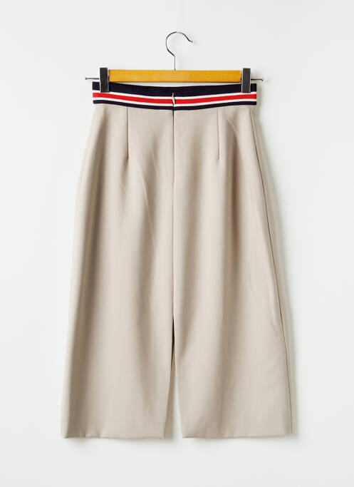 Jupe mi-longue beige HARMONY pour femme