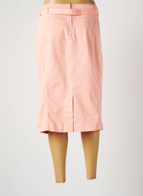 Jupe mi-longue orange ATELIER GARDEUR pour femme