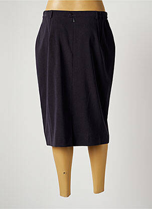 Jupe mi-longue stretch gris CLAUDE BAUER femme