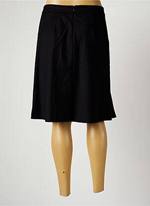 Jupe mi-longue stretch noir ROSSO 35 femme
