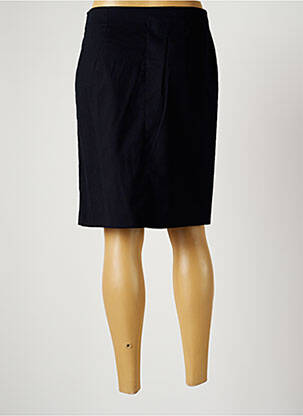 Jupe mi-longue taille à pinces bleu ROSSO 35 femme