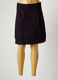 Jupe courte taille haute violet OLIVIER STRELLI femme