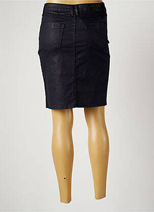Jupe courte poches bleu EMMA & CARO femme