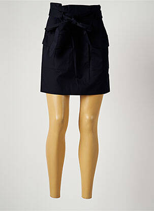 Jupe courte poches bleu HARMONY femme