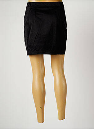 Jupe courte taille haute noir HELENA SOREL femme