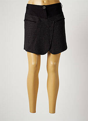 Jupe courte poches gris HELENA SOREL femme