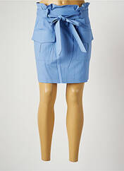 Jupe courte bleu HARMONY pour femme seconde vue