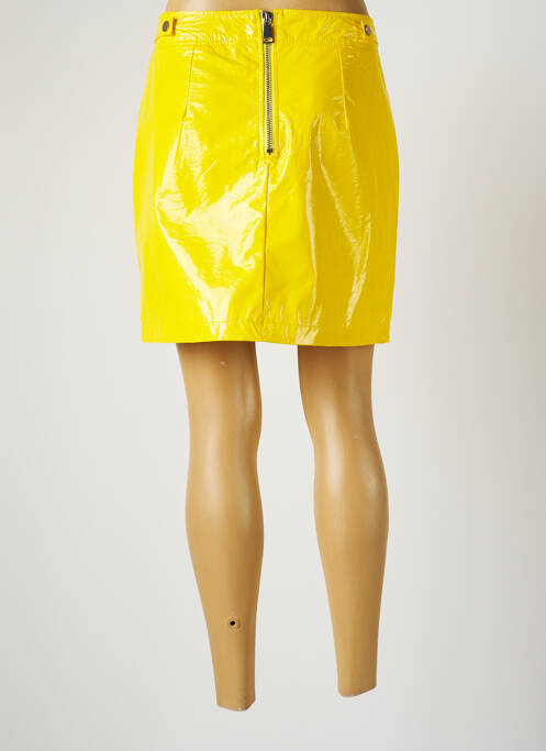 Jupe courte jaune MARGAUX LONNBERG femme