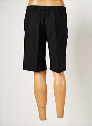 Bermuda taille élastique taille normale noir HARMONY femme