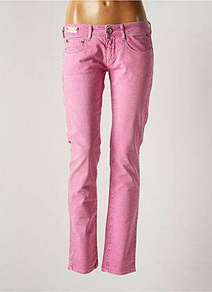 Jeans coupe slim taille basse taille basse rose REPLAY femme