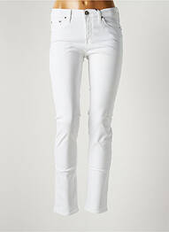 Jeans coupe slim slim taille normale blanc JACOB COHEN femme