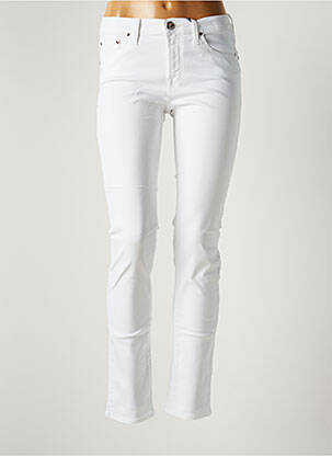 Jeans coupe slim slim taille normale blanc JACOB COHEN femme