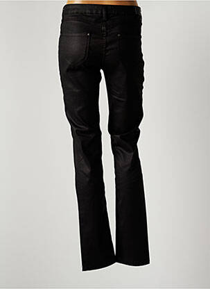 Pantalon slim tissage enduit taille normale noir CARLA KOPS femme
